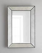 Зеркало в раме "Мэдисон" Pale Silver LouvreHome LH006S-ZSWA