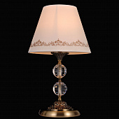 Настольная лампа с хрусталем Natali Kovaltseva Calais 70012-1T ANTIQUE