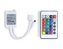 Контроллер для светодиодных лент RGB с инфракрасным пультом 6A 12V 72W/ 24V 144W GS11201
